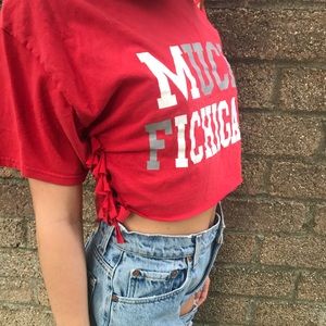 MUCK FICHIGAN tie shirt